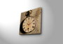 Wallity Reloj de pared decorativo de lienzo 4545CS-1 Multicolor